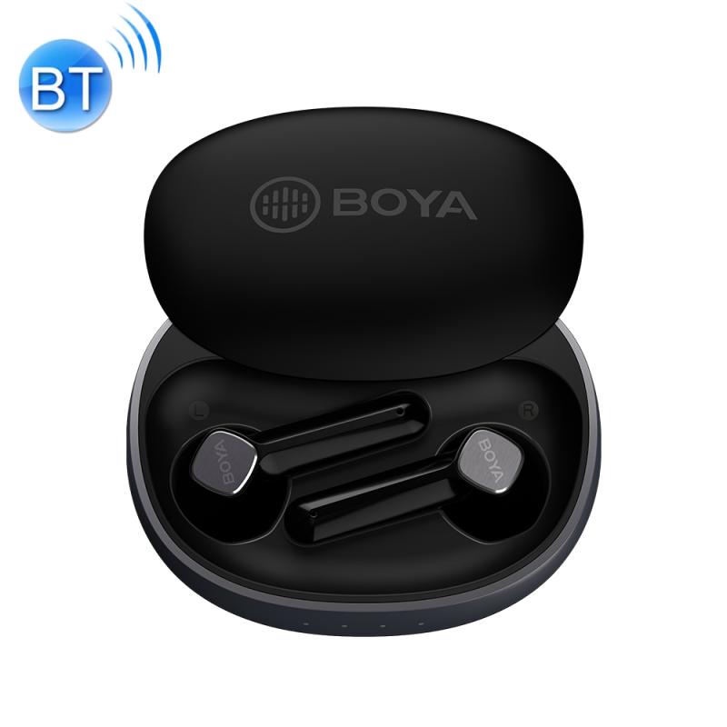 Boya by-ap100 True Wireless In-Ear Stereo Hoofdtelefoon Bluetooth 5.1 Oortelefoons (Zwart)