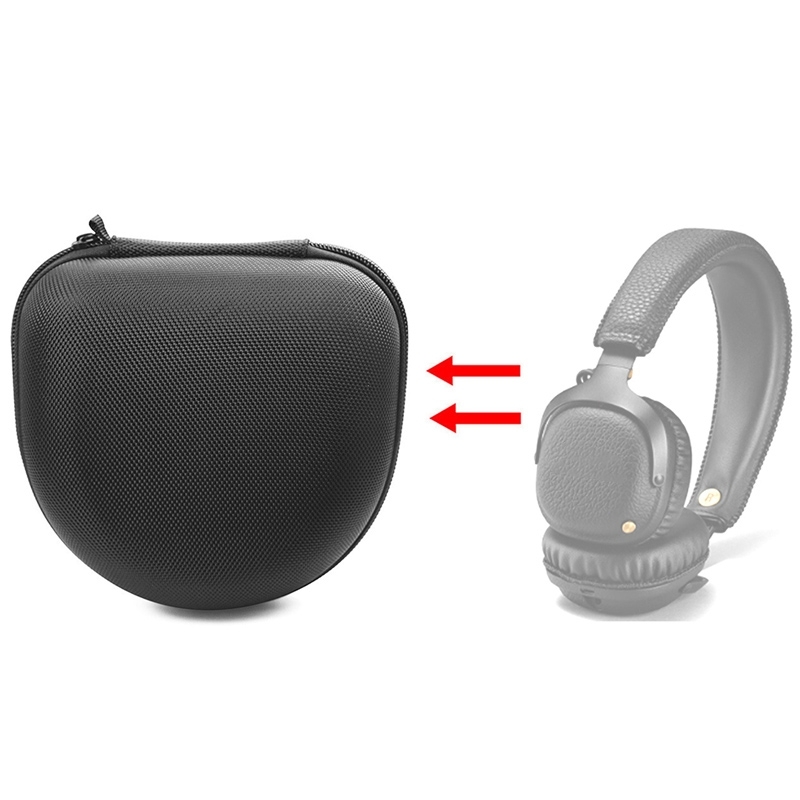 Draagbare draadloze Bluetooth oortelefoon opslag Protection Bag voor Marshall mid Bluetooth grootte: 16 7 x 15 6 x 7.9 cm