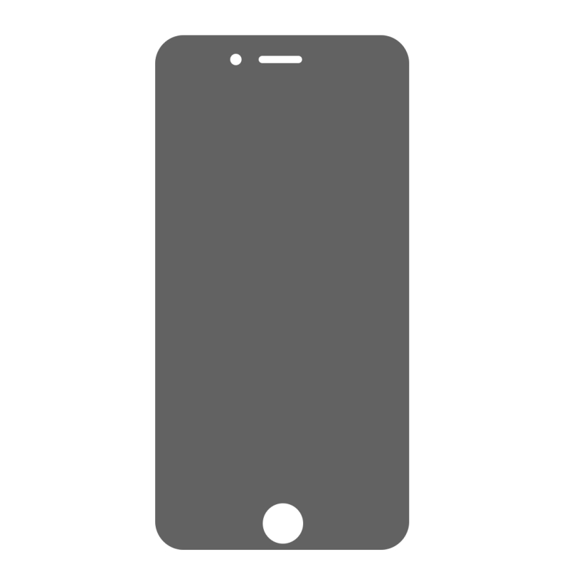 Voor de iPhone 7 Plus Privacy Anti-Glare het schermbeschermer 0 26 mm 9 H oppervlakte hardheid 2.5 D explosieveilige getemperd glas scherm Film