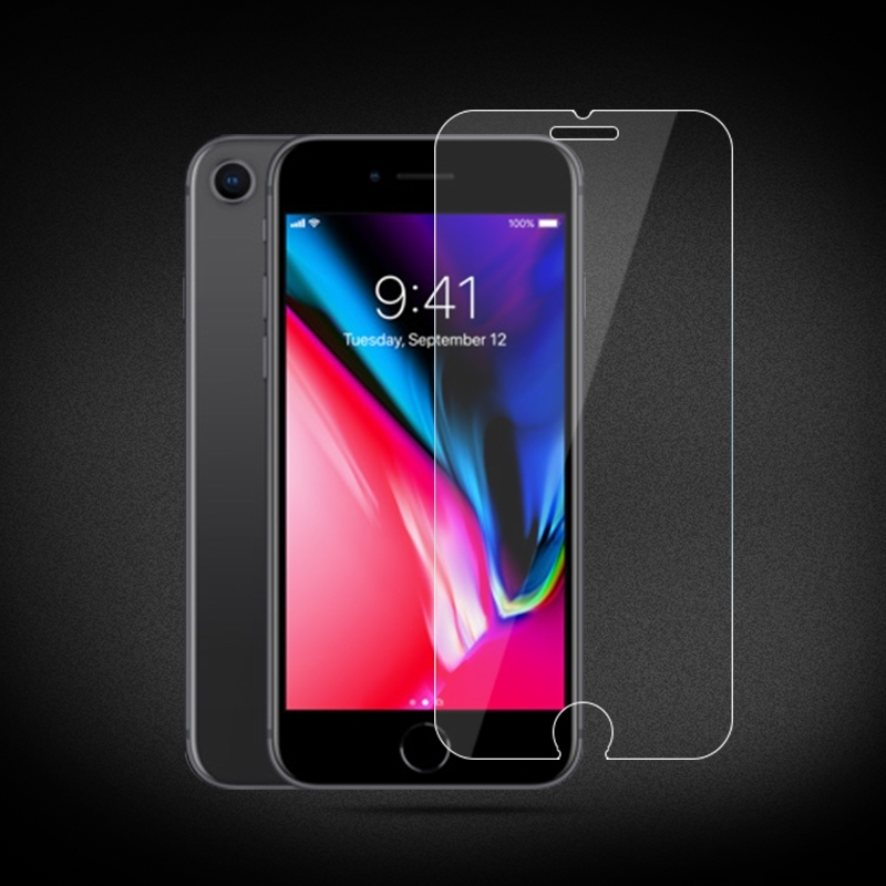 mocolo 0.33mm 9H 2.5D Tempered glas Film voor iPhone 8 & 7 (transparant)