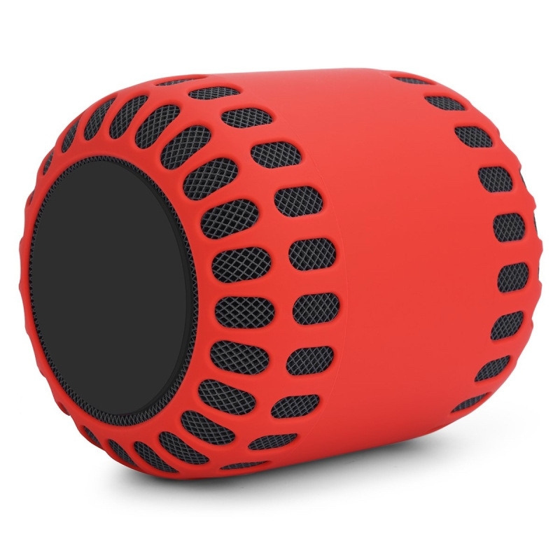 Smart Bluetooth Speaker silicone beschermhoes voor Apple HomePod (rood)