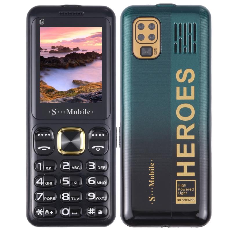 W23 oudere telefoon 2.2 inch 800mAh batterij 21 toetsen ondersteuning voor Bluetooth FM MP3 GSM Triple SIM
