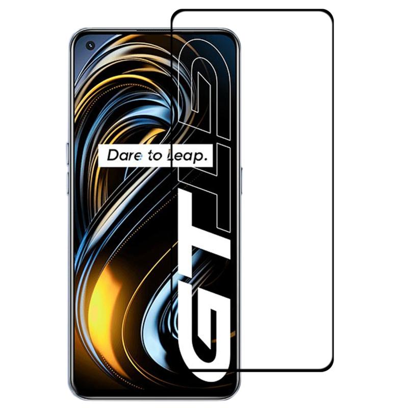 Voor OPPO Realme GT 5G Full Glue Full Cover Screen Protector Tempered Glass Film