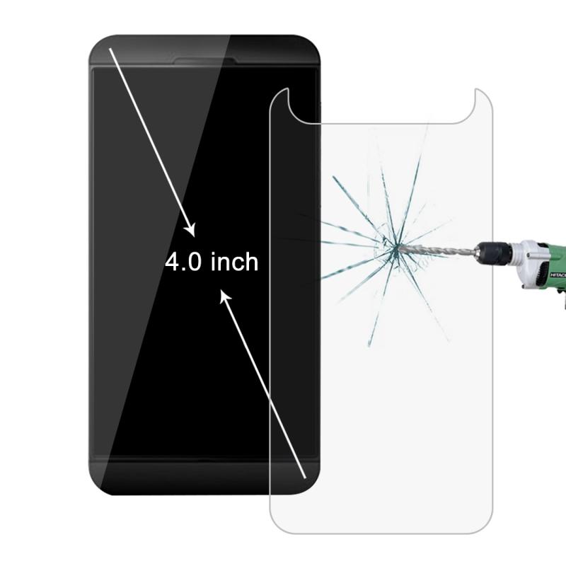 4.0 inch mobiele telefoon 0 26 mm 9H oppervlakte hardheid 2.5D explosieveilige gehard glas Screen Protector Film