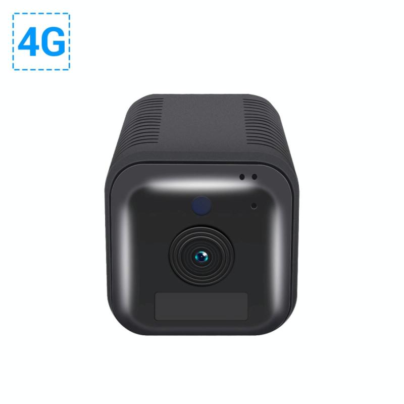 ESCAM G20 4G 1080P Full HD oplaadbare batterij WiFi IP Camera Ondersteuning Nachtzicht / PIR Motion Detection / TF-kaart / Two Way Audio (Zwart)