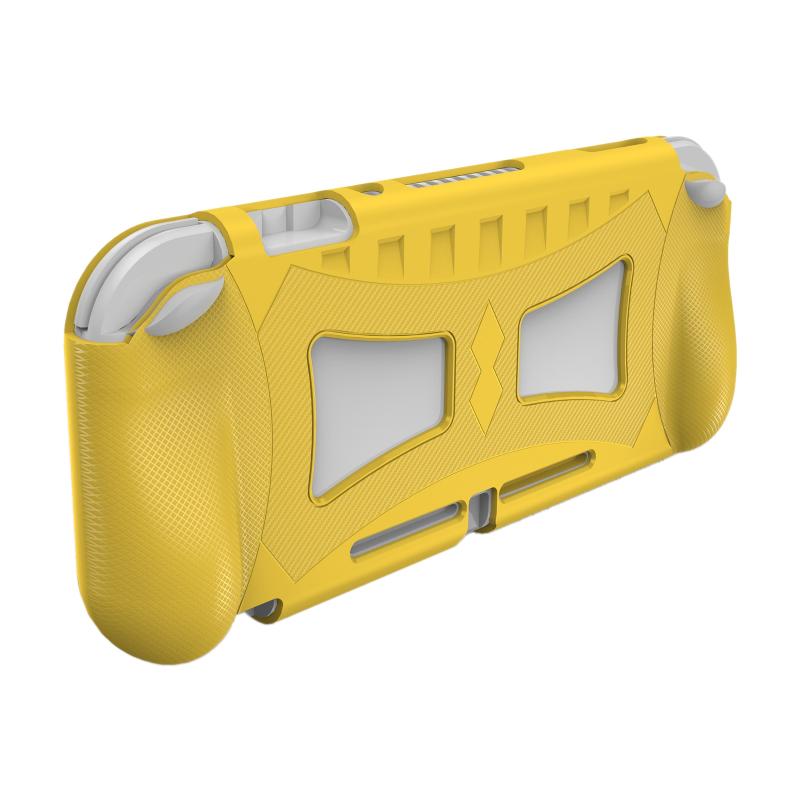 TPU Soft Protective Shell Drop Resistance voor Nintendo Switch Lite (geel)