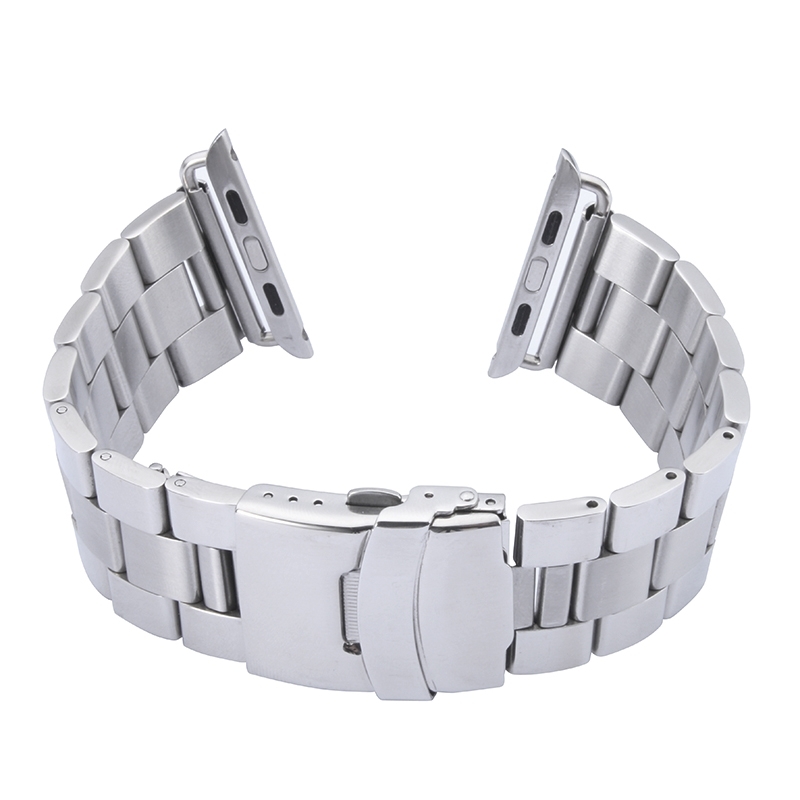 RVS klassieke Buckle horlogeband Vervanging voor Watch 42mm