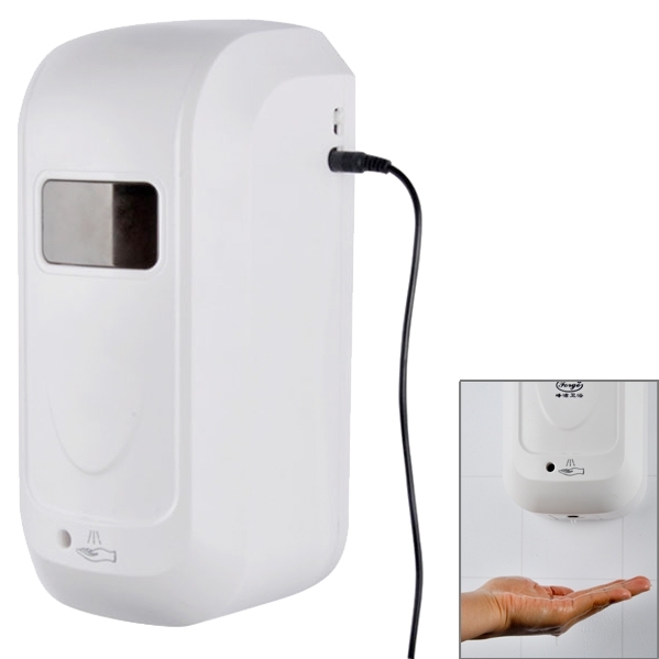 1000ML Touchless automatische infrarood sensor vloeibare zeep sanitizer dispenser (wit)