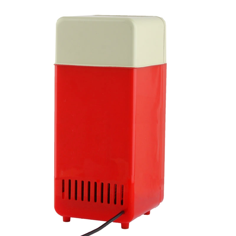 Mini USB PC koelkast drank / Drink blikjes koeling / Heating(Red)