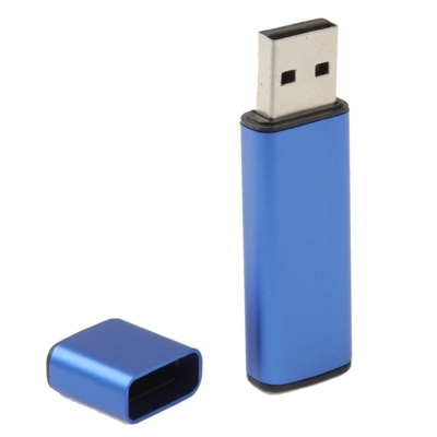 Business serie USB 2.0 Flash Disk donkerblauw (16GB)
