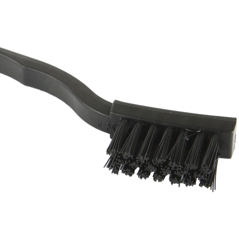 Let op type!! 17.5cm Electronic Component Curved Anti-static Brush(Black)