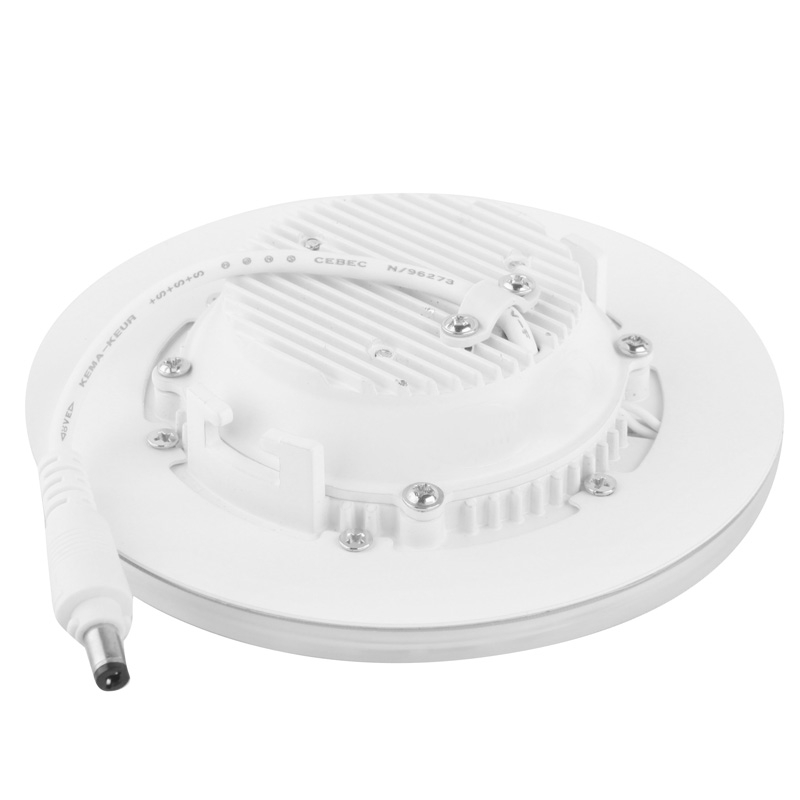10W Warm witte LED ronde paneel licht lichtgevend Flux: 740lm Diameter: 13cm