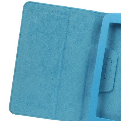 lederen hoesje met houder voor Samsung Galaxy Tab 2 (7.0) / P3100 (blauw)