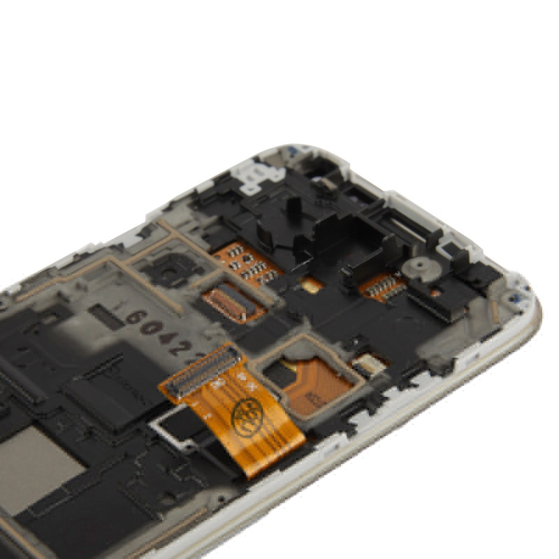 Originele LCD Display + aanrakingspaneel met Frame voor Galaxy S IV mini / i9195 / i9192 / i9190(White)