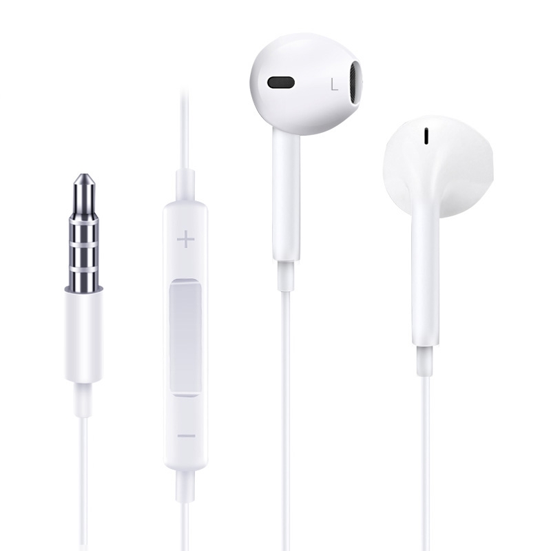 JOYROOM JR-EP1 1.2m 3 5 mm Plug draad Control In-Ear oortelefoon voor iPhone iPad Galaxy Huawei Xiaomi LG HTC en andere Smart Phones (wit)