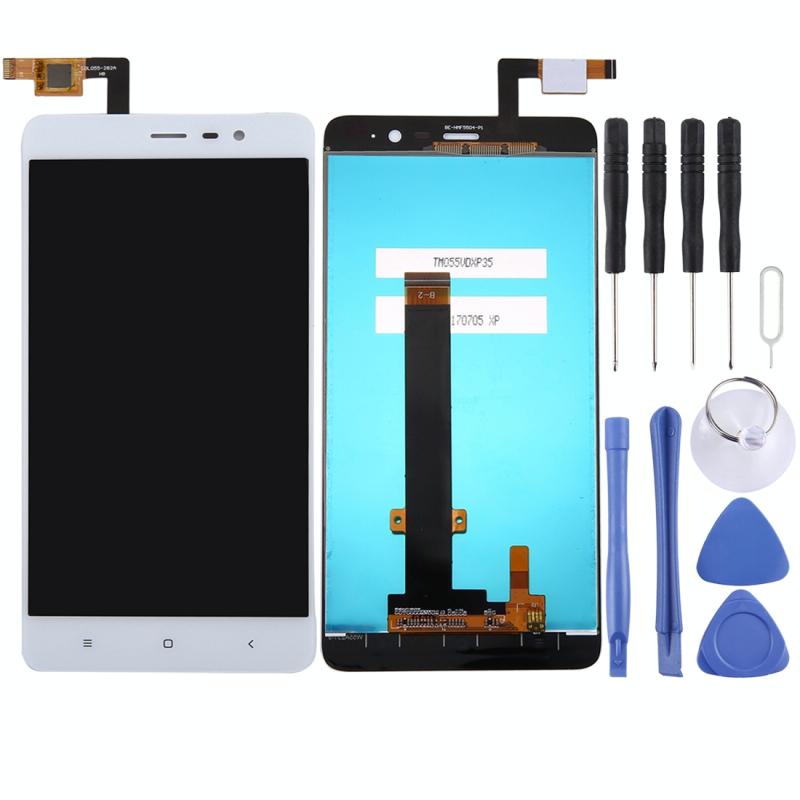 Xiaomi Redmi Note 3 Pro LCD-scherm en Digitizer full Assembly(White)