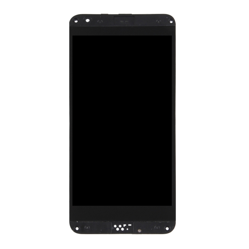 LCD-scherm en Digitizer met Frame & Top + lagere onder glaslens Cover voor HTC Desire 530 (grijs)