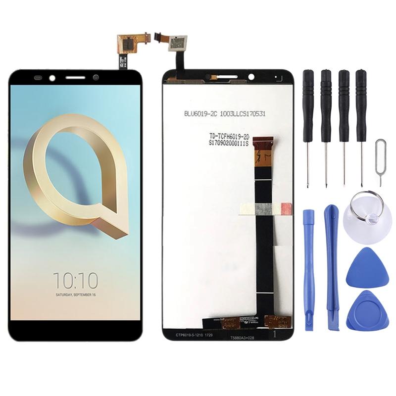 LCD-scherm en digitizer volledige montage voor Alcatel A7 XL A7XL 7071DX 7071