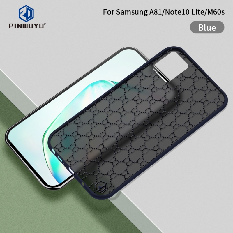 Voor Samsung Galaxy A81/Note10 Lite PINWUYO Series 2 Generation PC + TPU waterdicht en anti-drop all-inclusive beschermhoes(Blauw)
