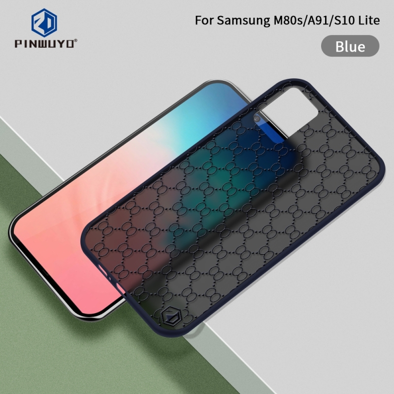 Voor Samsung Galaxy A91/S10 Lite PINWUYO Series 2 Generation PC + TPU waterdicht en anti-drop all-inclusive beschermhoes(Blauw)