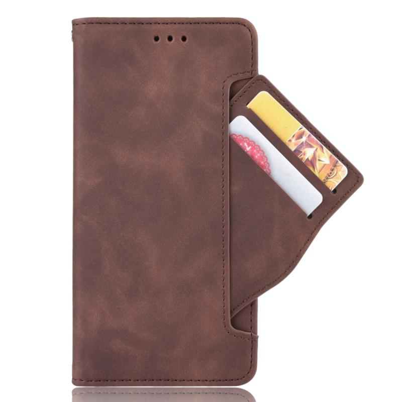 Voor Asus ROG Phone 3 ZS661KS Wallet Style Skin Feel Calf Pattern Leather Case met aparte kaartsleuf (bruin)
