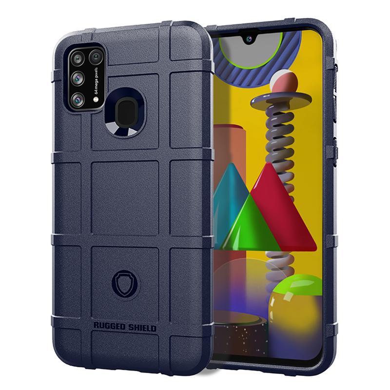 Voor OPPO Realme C17/ 7i Full Coverage Shockproof TPU Case(Blauw)