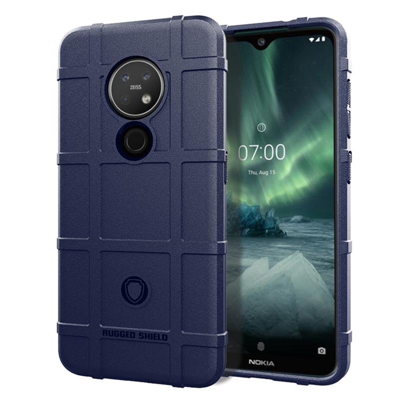 Voor Nokia 3.4 Full Coverage Shockproof TPU Case(Blauw)