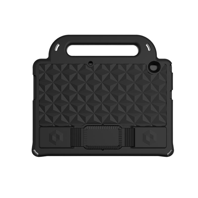 Voor Huawei MediaPad T3 10 9.6 Inch Diamond-serie EVA Anti-Fall Schokbestendige Mouw Beschermende Shell Case met Houder & Strap (Zwart)