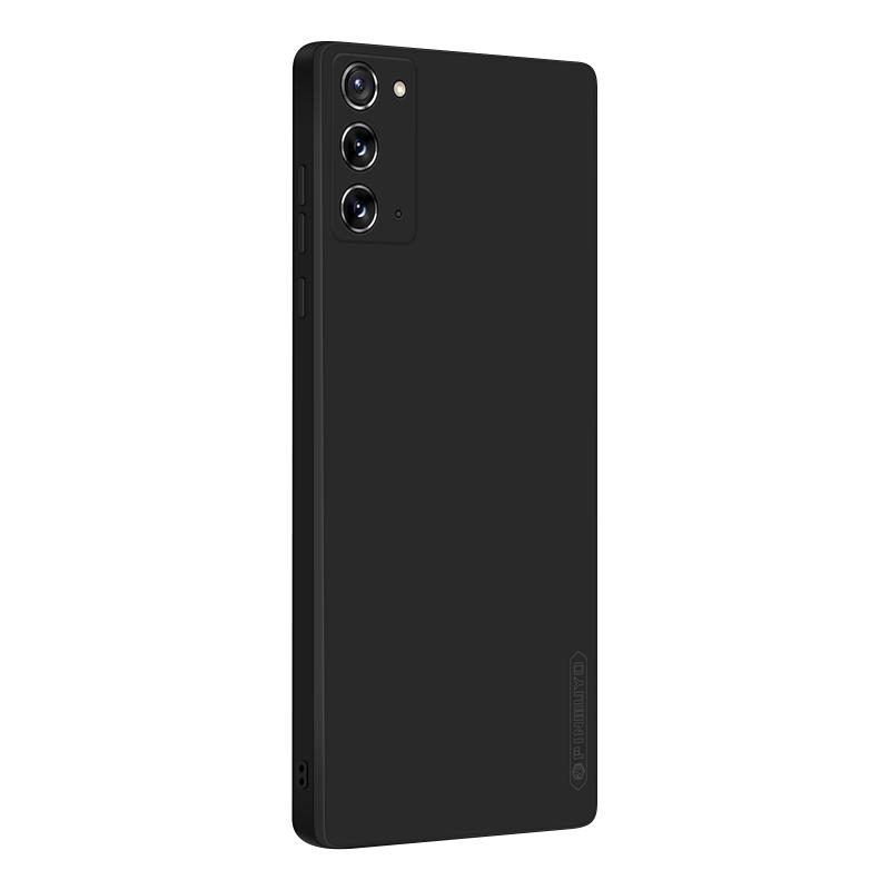 Voor Samsung Galaxy Note20 Pinwuyo Touching Series Liquid Silicone TPU Shockproof Case (Black)