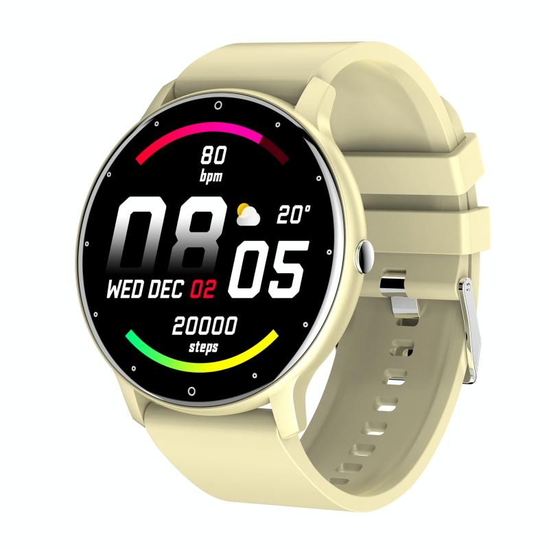 ZL02D 1.28 Inch Kleurenscherm Smart Watch IP67 Waterdicht Ondersteuning Hartslag Monitoring / Bloeddruk Monitoring / Bloed Oxygen Monitoring / Slaap