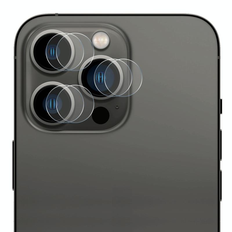 2 Set Enkay Hat-Prince Case Friendly Gehard Glass Camera Lens Film Anti-Kras Protector voor iPhone 13 Pro / 13 Pro Max
