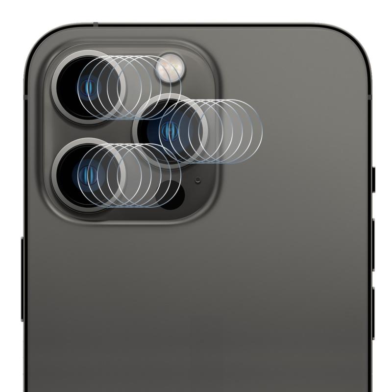 5 Set Enkay Hat-Prince Case Friendly Gehard Glass Camera Lens Film Anti-Scratch Protector voor iPhone 13 Pro / 13 Pro Max