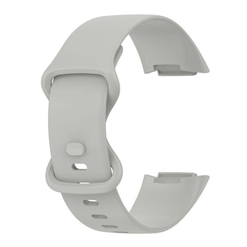 Voor Fitbit Charge 5 monochromatische silicagel om horlogeband te vervangen Size: groot formaat