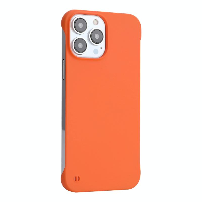 ENKAY Matte Frameless Hard PC Case for iPhone 12 / 12 Pro(Orange)