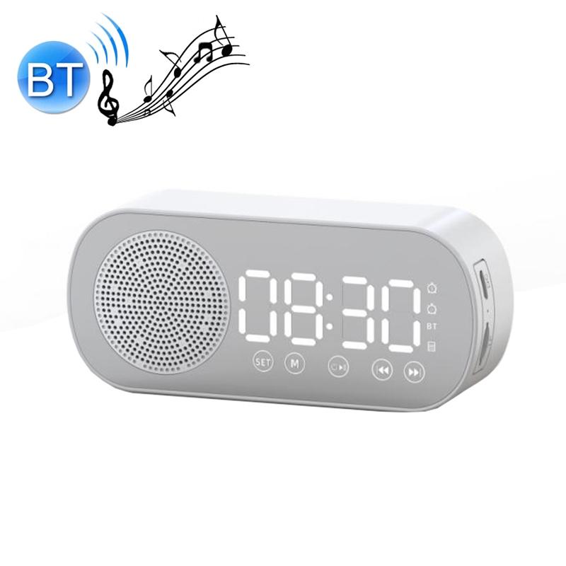 Z7 Digitale Bluetooth 5.0 Luidspreker Multifunctionele Spiegel Wekker FM-radio