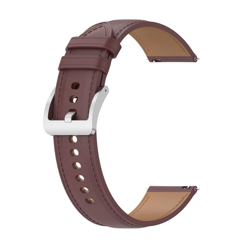 Voor Huami Amazfit GTS 2E / GTS 2 Mini Calf Texture Naaien Draad Watchband