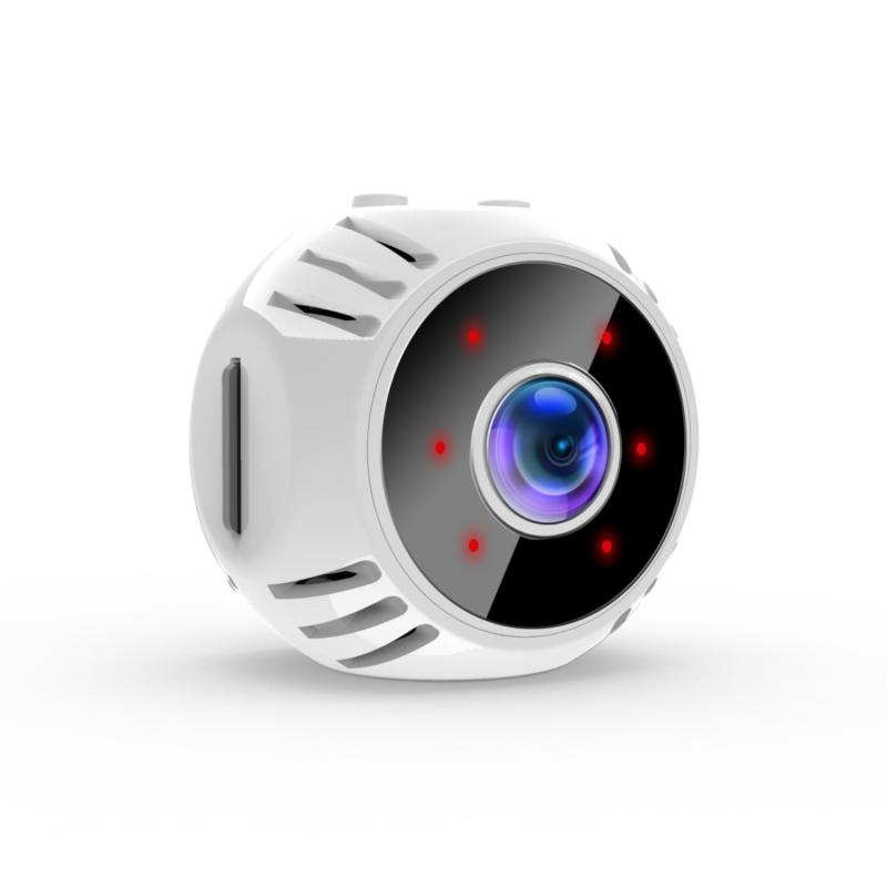 W8 Mini Camera HD 1080P Nachtzicht Batterij Video Surveillance Wifi Smart Home Camera(Wit)