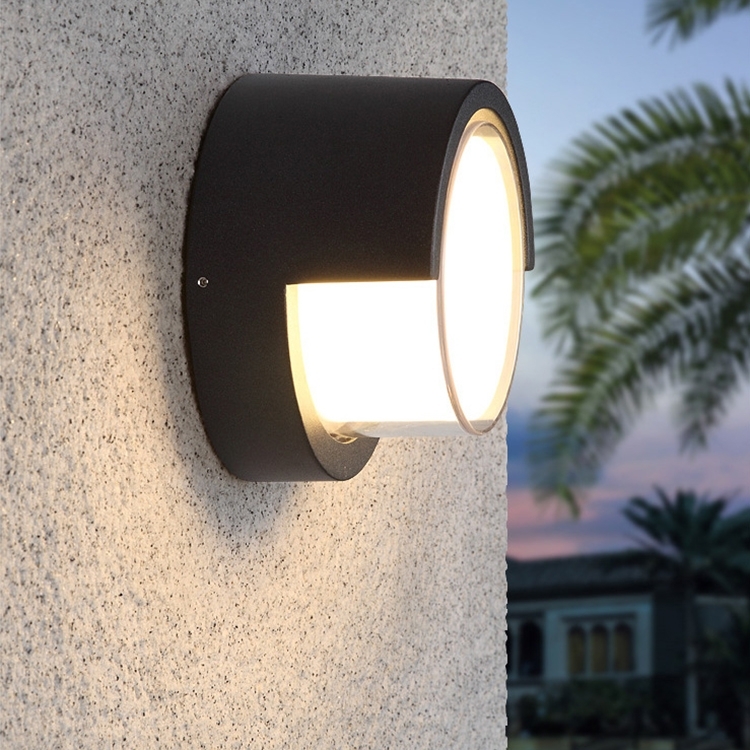 16cm ronde vorm 10W 3000K patio veranda tuin licht buiten IP54 waterdicht LED wand lamp