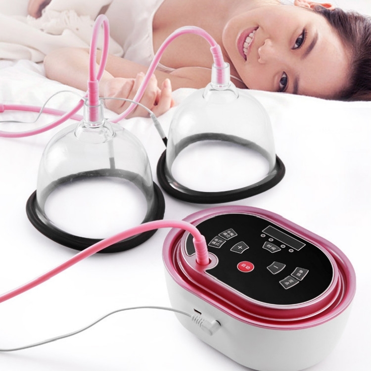 Elektrische borstvergroting apparaat Micro-current Acupunctuur Borst Massager (D Cup)