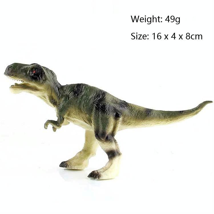 Simulatie Animal Dinosaur World Static Toy Models Style: 6 PCS Tyrannosaurus