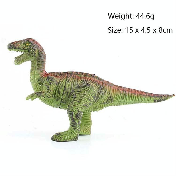 Simulatie Animal Dinosaur World Static Toy Models Style: 6 PCS Velociraptor