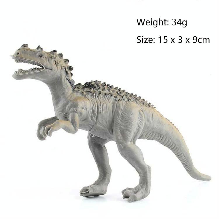 Simulatie Animal Dinosaur World Static Toy Models Style: 6 PCS Allosaurus