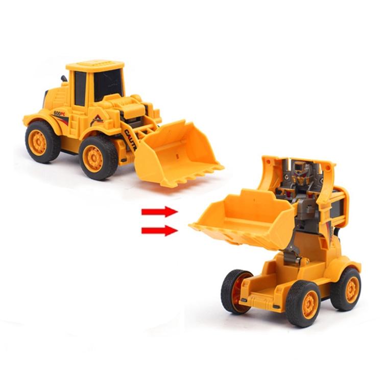 Kinderen educatieve traagheid botsing vervorming engineering voertuig speelgoed model (Bulldozer)