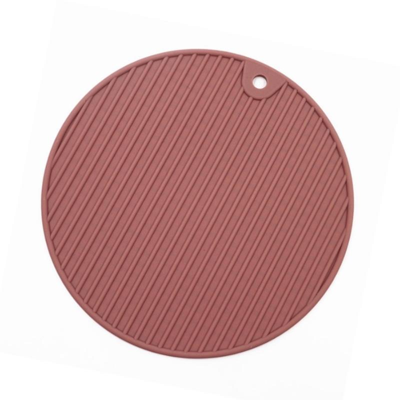 4 PCS Siliconen Warmte isolatie pad Anti-Scald Non-Slip High Temperature Coaster (Koffie)