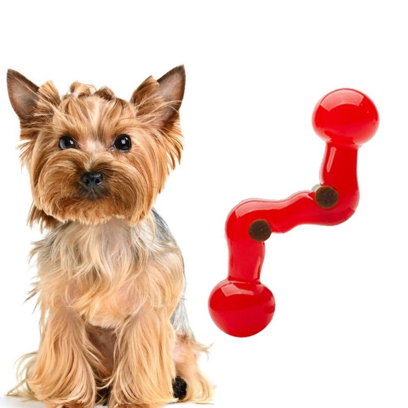 Hond bite resistente molaire speelgoed nylon bijt vervangende voedselapparaat specificatie: kleine N-vormige