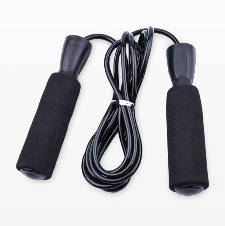 7 PCS 2.8m speciale schuim spijbelen touw voor student examens outdoor fitness skipping touw (zwart)