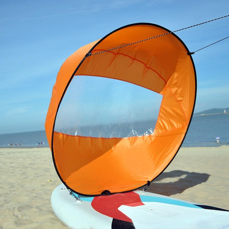 42 inch kajak zeil downwind SUP paddle board zeil (oranje)
