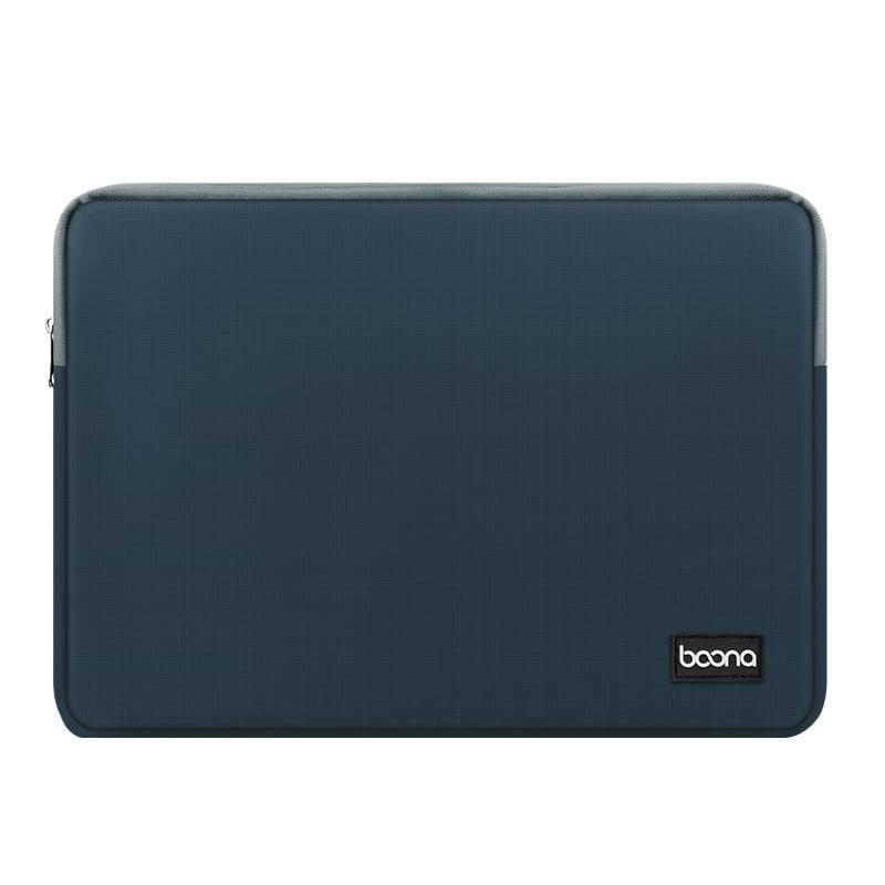 Baona laptop voering tas beschermhoes maat: 15 inch (lichtgewicht blauw)