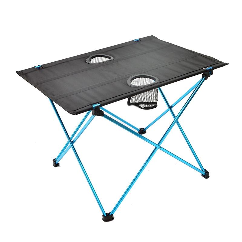 8249 Outdoor ultra licht aluminium vouwtafel kleine draagbare picknicktafel