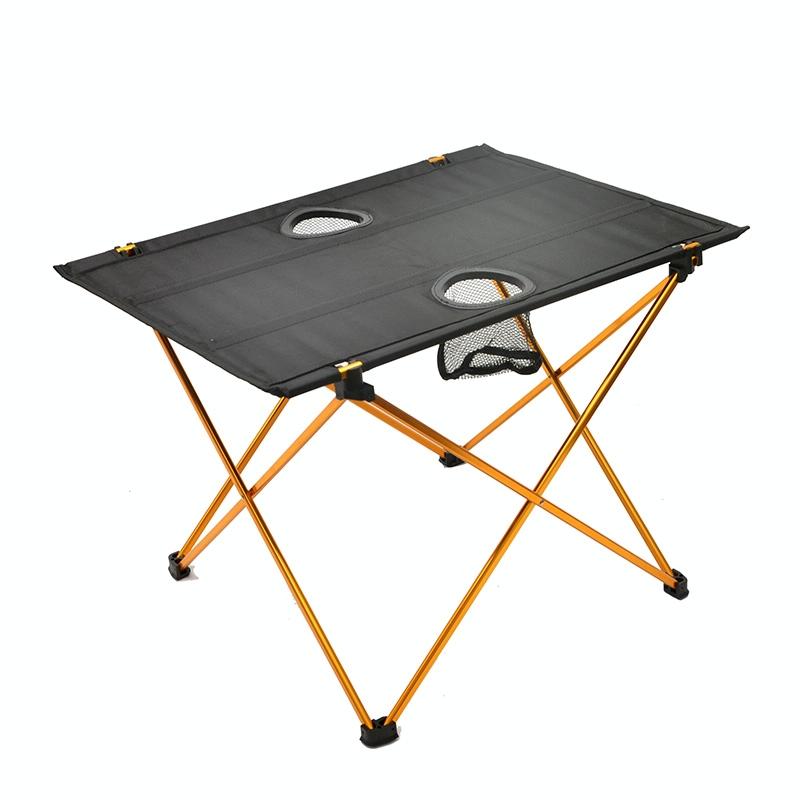 8249 Outdoor Ultra Light Aluminium vouwtafel Kleine draagbare picknicktafel (Oranje)